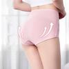 4Pcs Cotton Women's Panties High Waist Body Shaper Underwear Plus Size Breathable Panty Solid Ladies Briefs Slim Female Lingerie