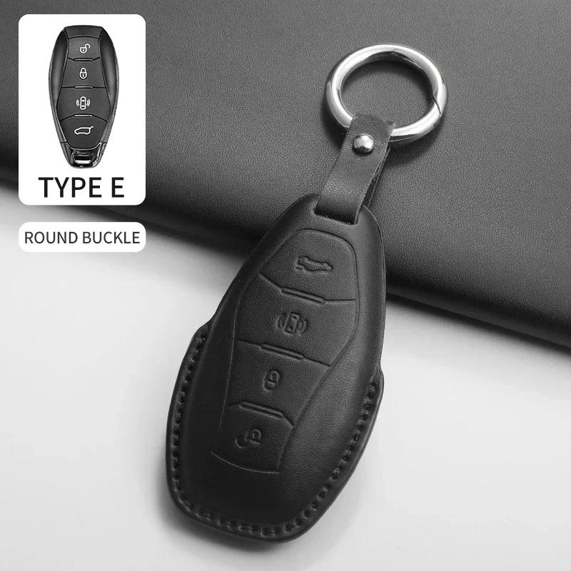 Coque de protection pour clé de voiture Coquille Porte-clés Pour Faw Hongqi H5 Hs5 H9 Hs7 H7 L5 Hs3 L9 E-Hs9 E-Qm5 Ls7 E-Hs3 Accessoires Porte-clés Télécommande de voiture