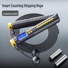Cordless Smart Jump Rope with Counter – Durable Steel Wire Fitness Rope for Adults