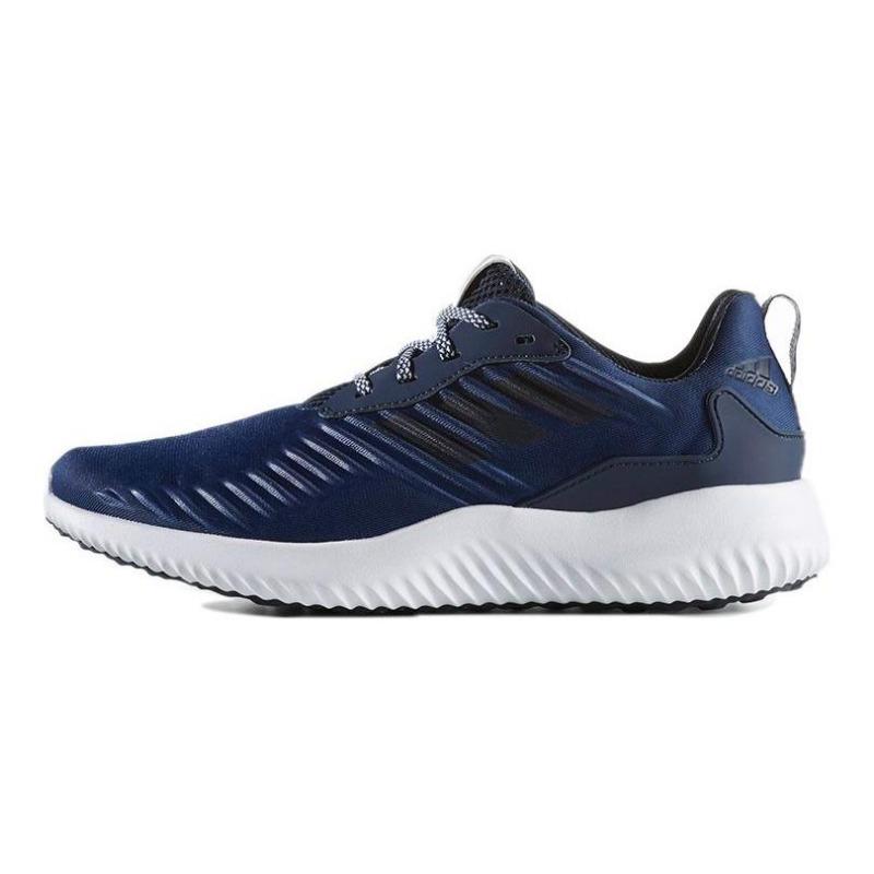 adidas Alphabounce Rc men low-top marathon running shoes navy blue B42650 41