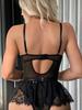 European & American Lace Embroidered Lingerie Set: Sexy Valentine's Day Temptation