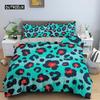 Bedspread Cover Leopard Print Pattern Bed Ensemble Microfiber Print Pattern Bedspread Cover Wild Animals for Kids Teens Men Women Bedroom Decorations