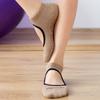Sports Yoga Socks Women/Girl Non Slip Breathable Backless Indoor Gym Floor Ankle Sock Ladies Fitness Ballet Dance Pilates Sock