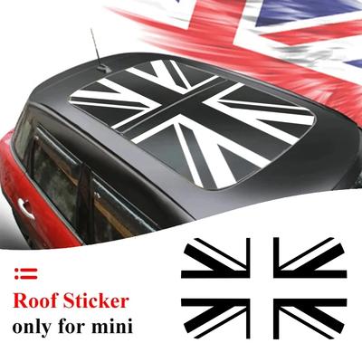 Creative Car Sunroof Union Jack Roof Window Film Vinyl Sunshade Sticker Decal For MINI Cooper JCW One F54 F55 F56 F60 R53 R55