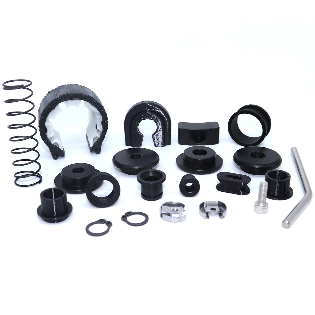 

21pcs MT Gear Shifter Lever Selector Linkage Bushing Gearbox Repair For Golf 4 2000 2001 2002 Jetta Bora New Beetle Lupo Polo Sharan Replacement Kit 1 kit