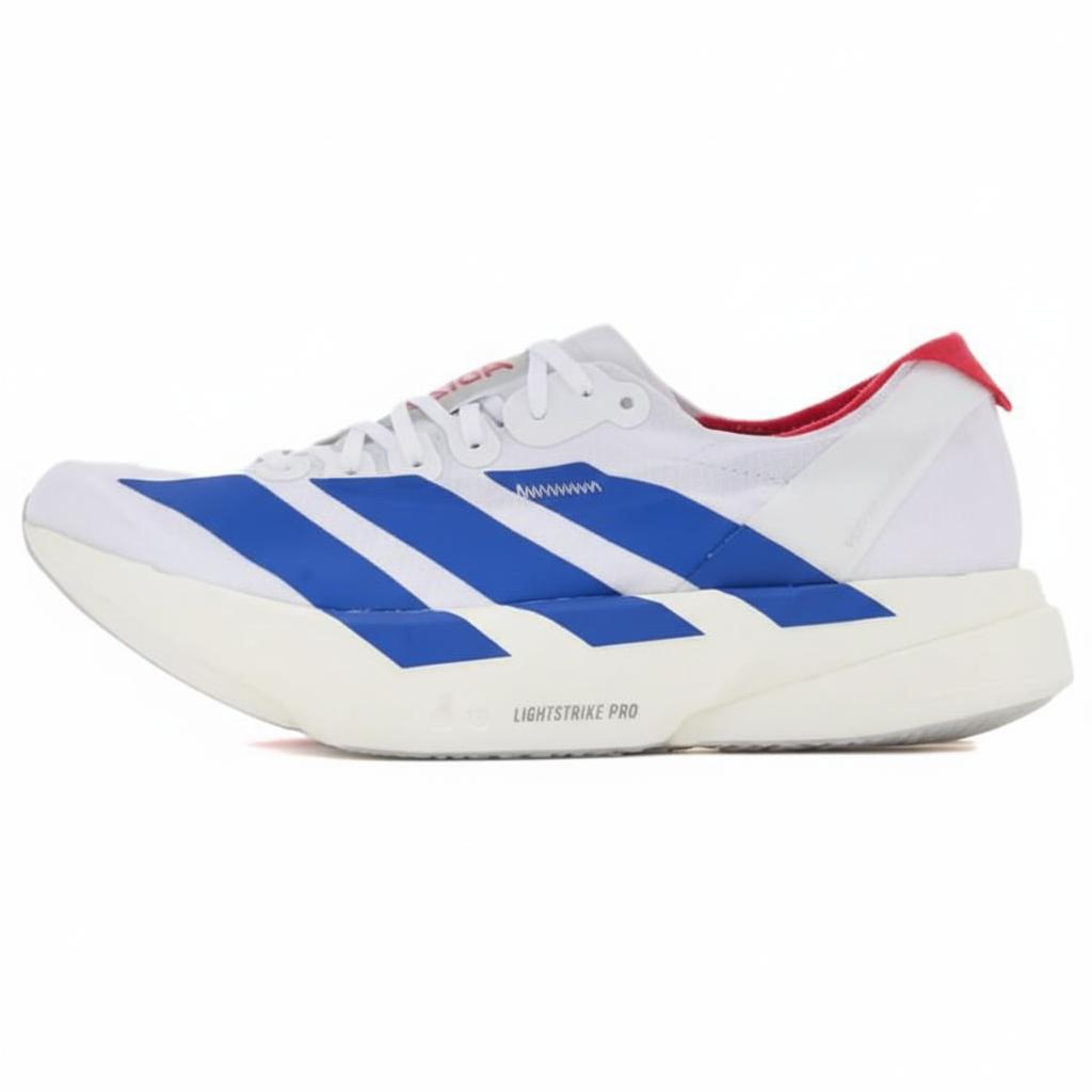 

Adidas Adizero Adios Pro 4 Comfortable Versatile Support Casual Running Shoes Women sneaker White Blue JQ1691 36