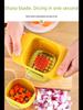 Vegetable and Fruit Dicer Slicer for Home Use - Onion, Carrot, Cucumber, Potato, Ham Cutter - French Fries Maker