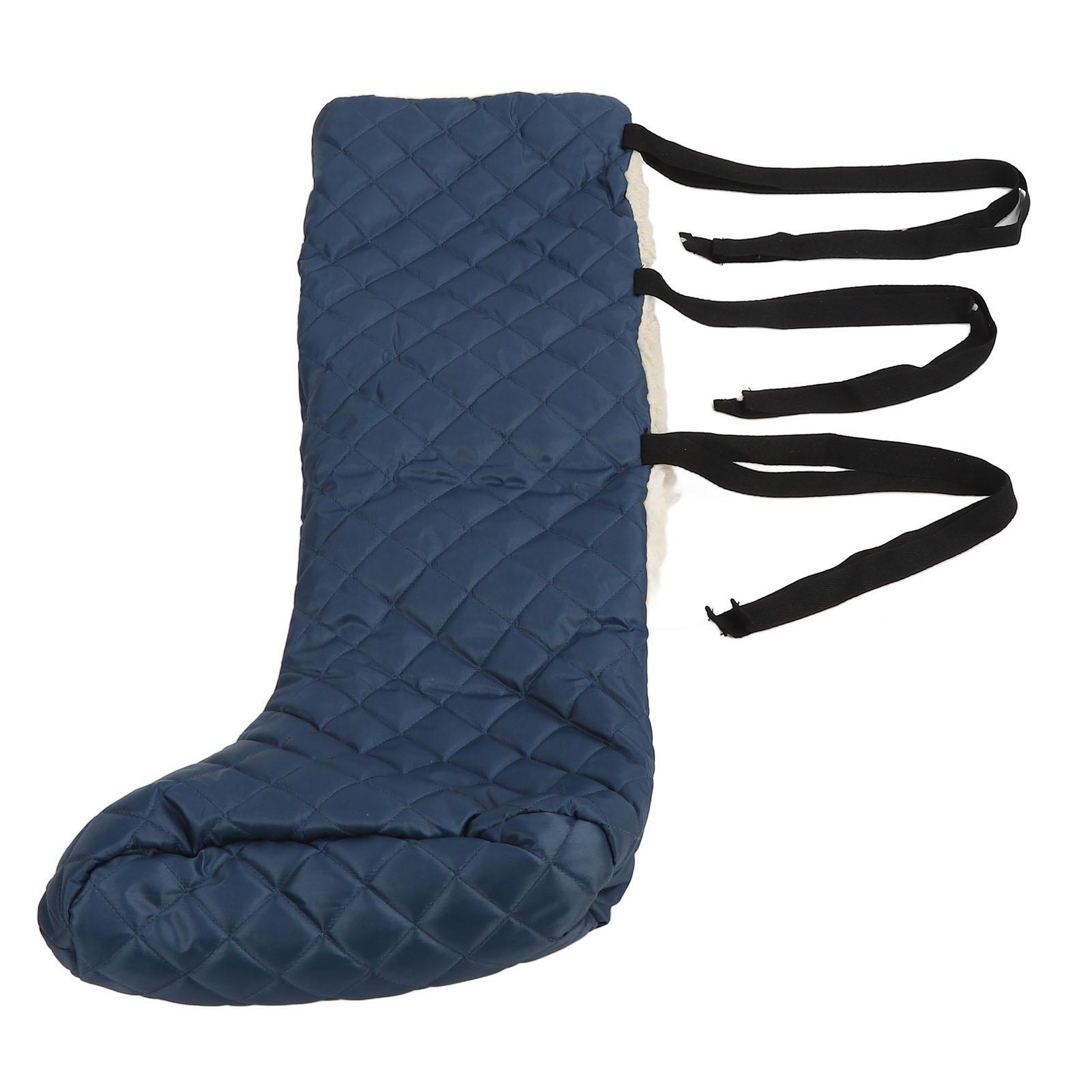 

Теплый ортез для ног, мягкий, эластичный, стирающийся, защитный ортез для ног с регулируемым ремешком, длинный Long