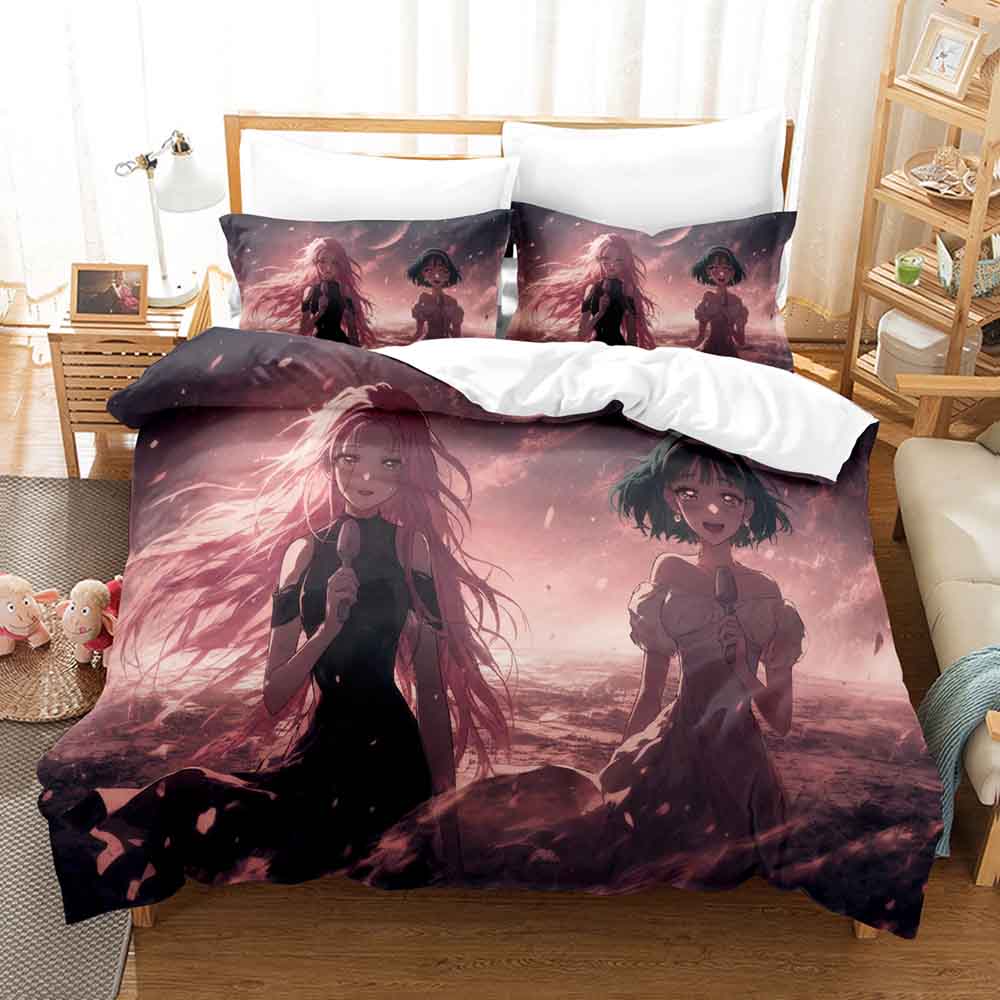 Alien Stage Art Bedding Duvet Cover + 2 Pillowcases Quilt Cover Twin Full Queen King Size Household Bedroom Interior Decoration