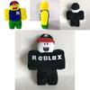 Neuer Klassischer Roblox Plüsch Weiche Stoffpuppe Mit Abnehmbarem Roblox Hut Für Kinder Weihnachtsgeschenk