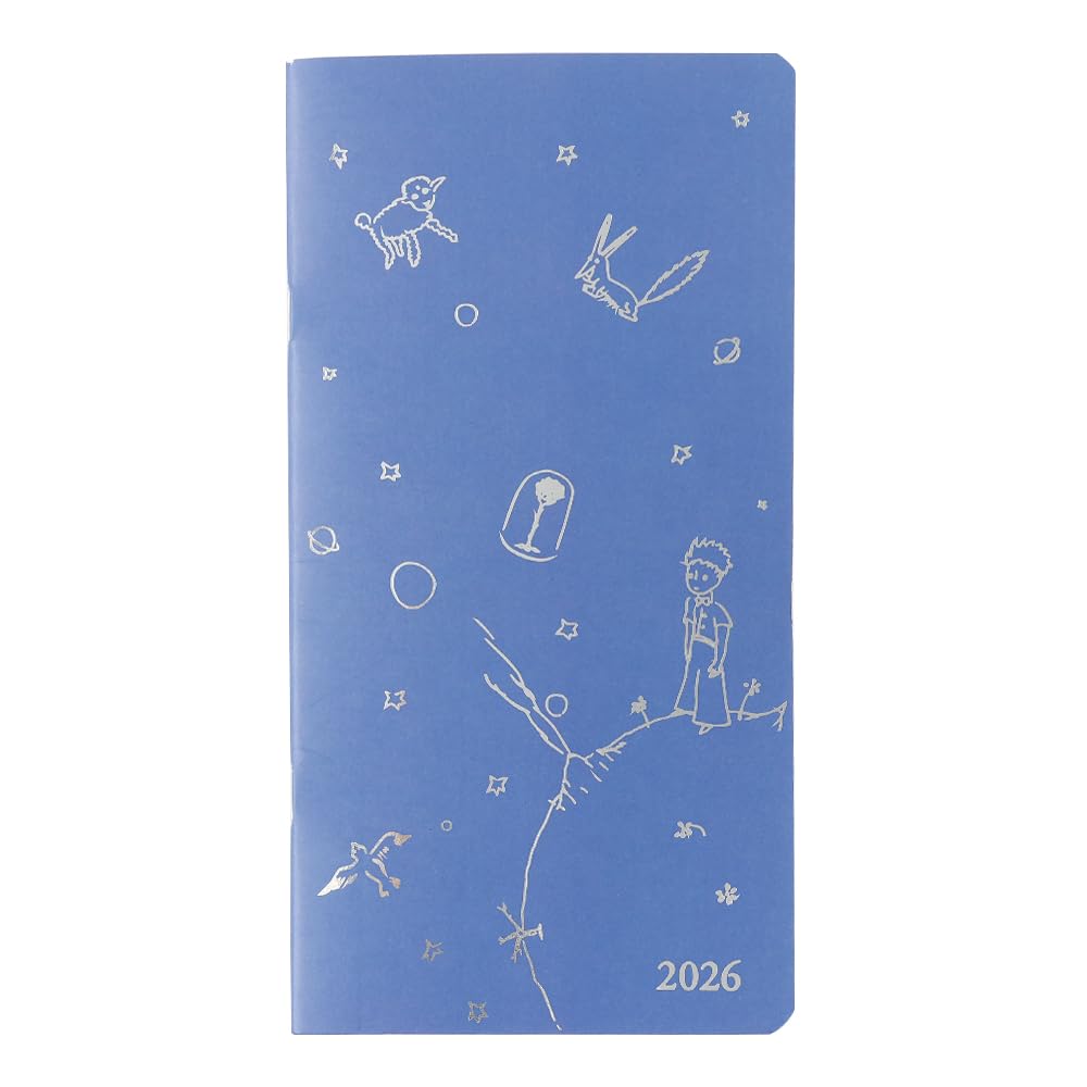 

QUOVADIS 2026 Planner Diary Le Petit Prince (Monthly Block, January Start, Slim Size 17x8.8cm) Profil qv367pp2