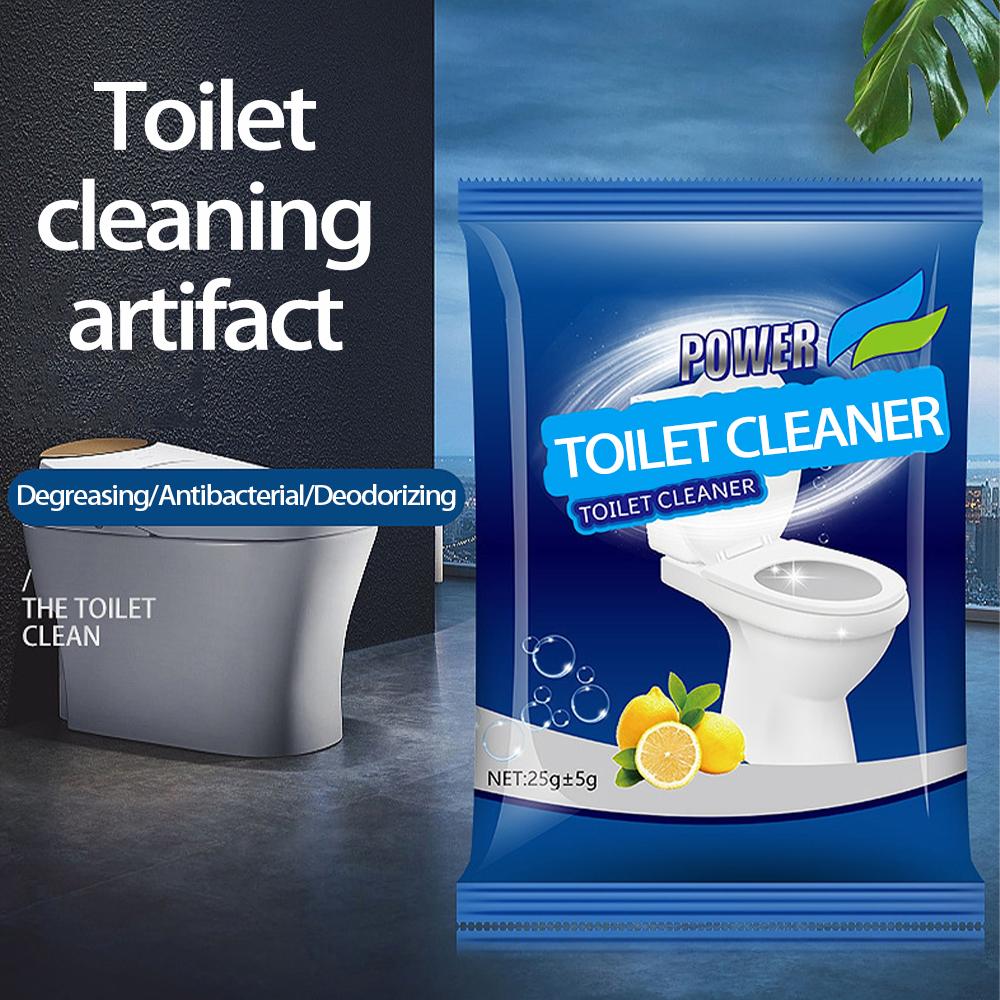 25g Toilet Cleaner Bag - Deodorizes, Removes Yellow Stains, and Scales