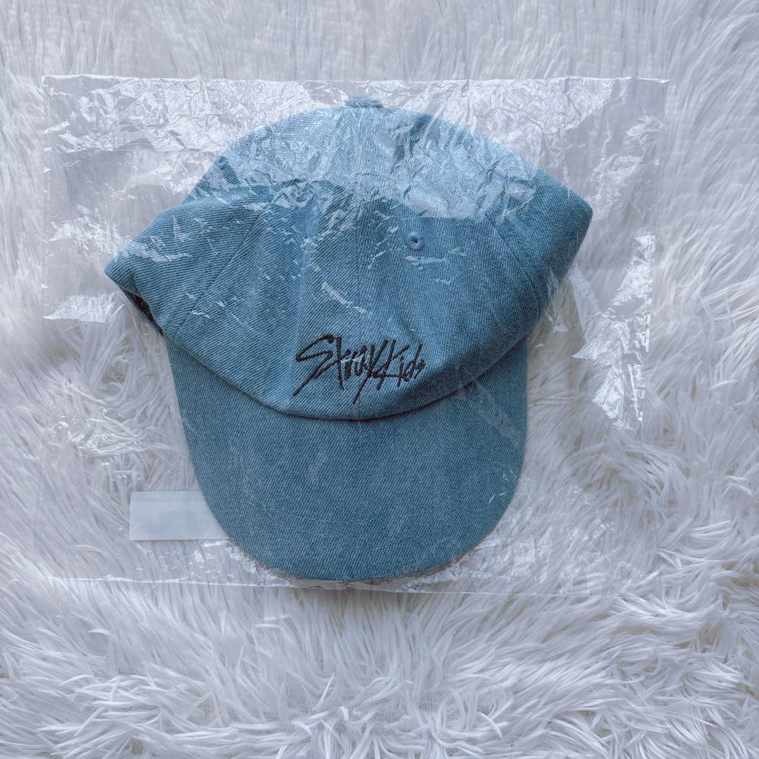 

[Б/У] джинсовая кепка stray kids МАГАЗИН POP UP В ЯПОНИИ