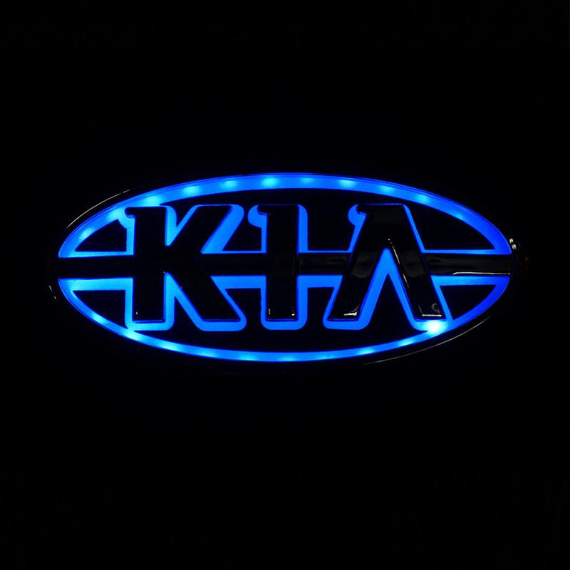 3D LED Light Up KIA Car Emblem Badge Rear Trunk Sticker Logo for Kia Picanto Cerato Sportage Ceed Rio K2 K5 K3 Sorento Stinger Xwgln00