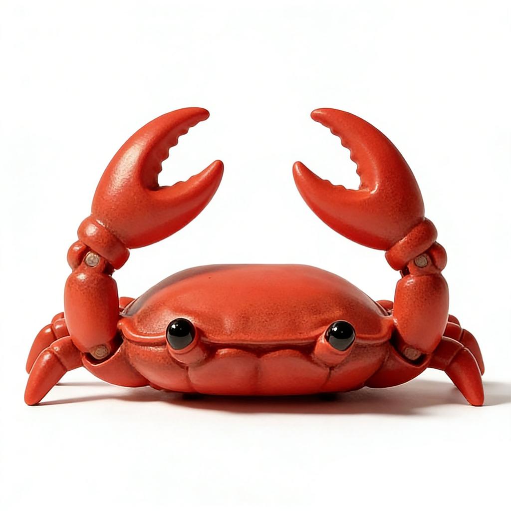 Crab Pen Rest Eyeglasses Display Stand Table Ornament Desktop Pen Organiser Phone Stand for Halloween Decoration