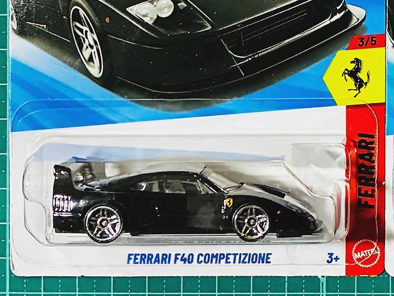 Hot Wheels FERRARI F40 COMPETIZONE PETRONAS FORMULA ONE TEAM / MERCEDES-AMG