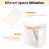 Triangle or Square Hanger Storage Bag with Handles Large Capacity Clothes Hanger Organizer Bag Foldable Clothes Hanger Organizer
