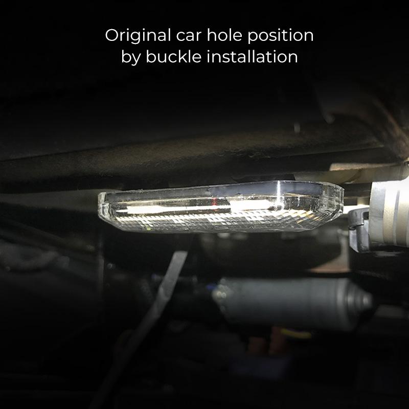Futhope LED Under Chair Lighting Non-destructive Installation For Tesla Model Y 18-23 Night Driving Visible Car Footwell Light
