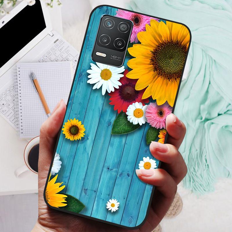 For Realme Narzo 30 5G Case Phone Cover Silicone Soft TPU Back Cover for Oppo Realme Narzo30 5G Case RMX3242 Fundas Bumper Shell