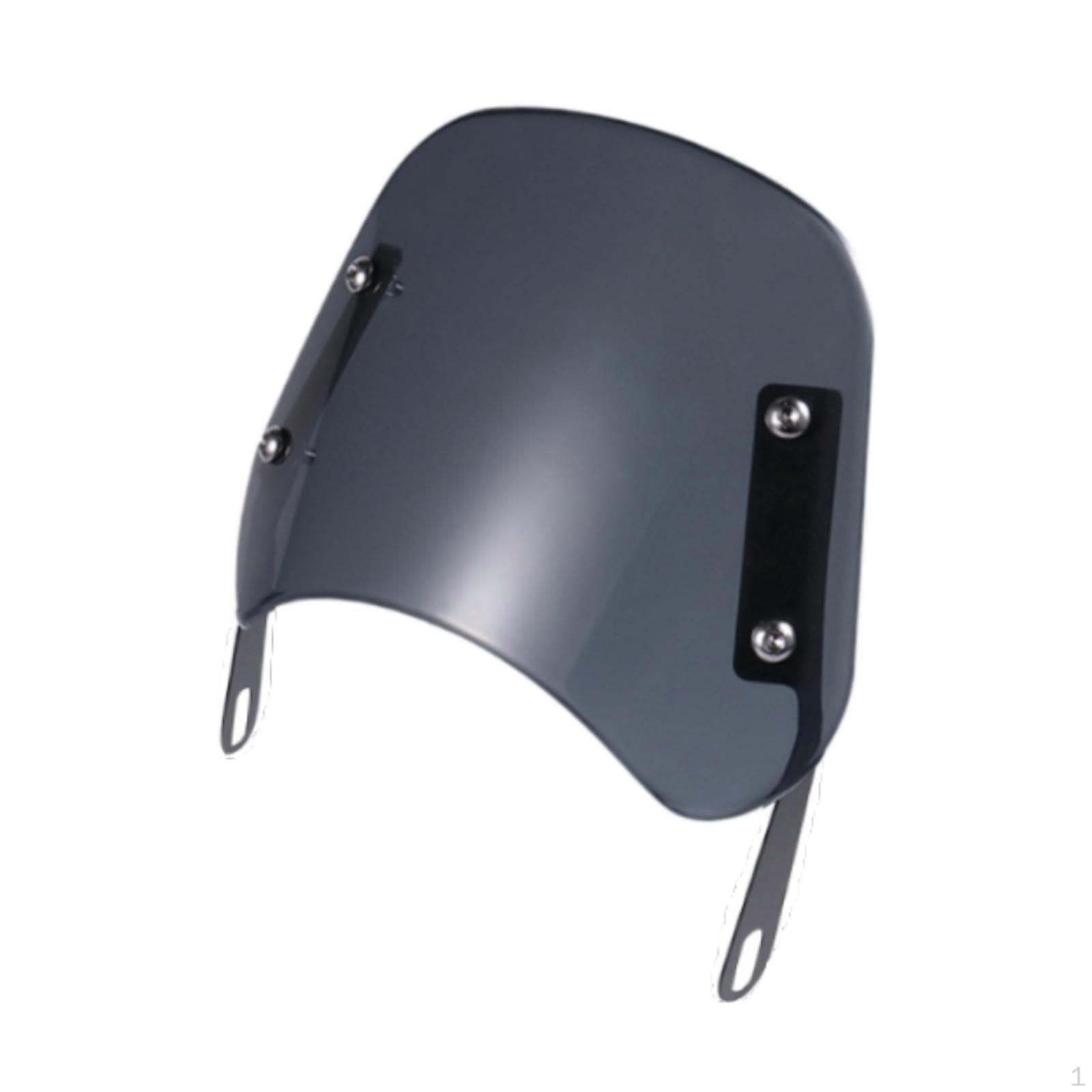 

Motorbike Wind Deflector with Sturdy Mounting Accessories сірий колір