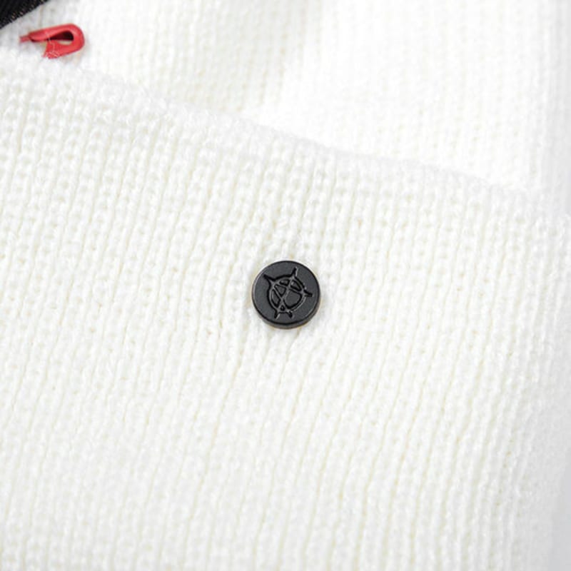 BLACKBLOND BBD Maverick Patch Beanie (White)