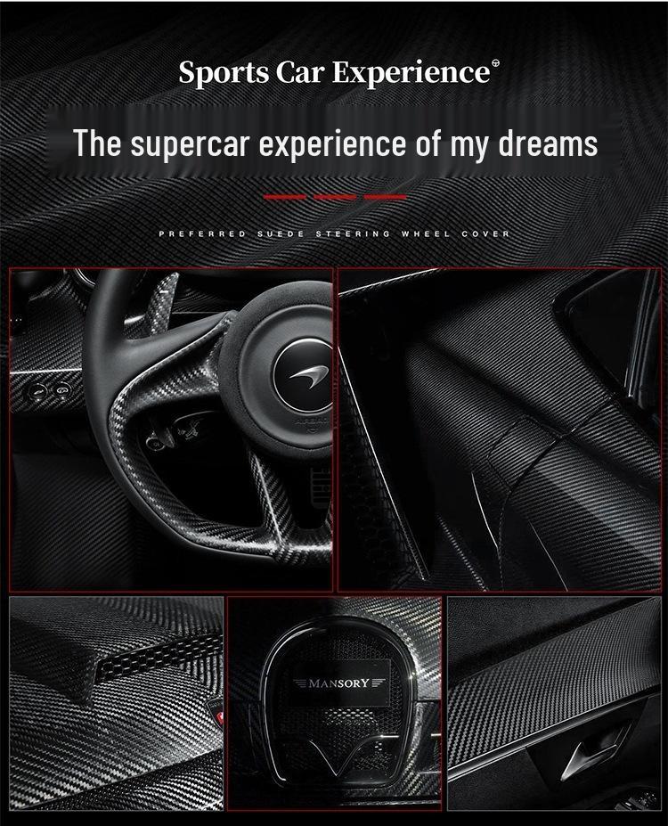 Premium Genuine Leather Steering Wheel Cover for BAIC BJ20, BJ30, BJ40, F40, BJ80