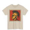 Spartan Comic T-Shirt: Retro Greek Warrior Graphic Tee