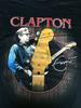 ERIC CLAPTON EUROPEAN TOUR T-SHIRT Black Short Sleeve All Size S-234XL Unisex T-Shirt