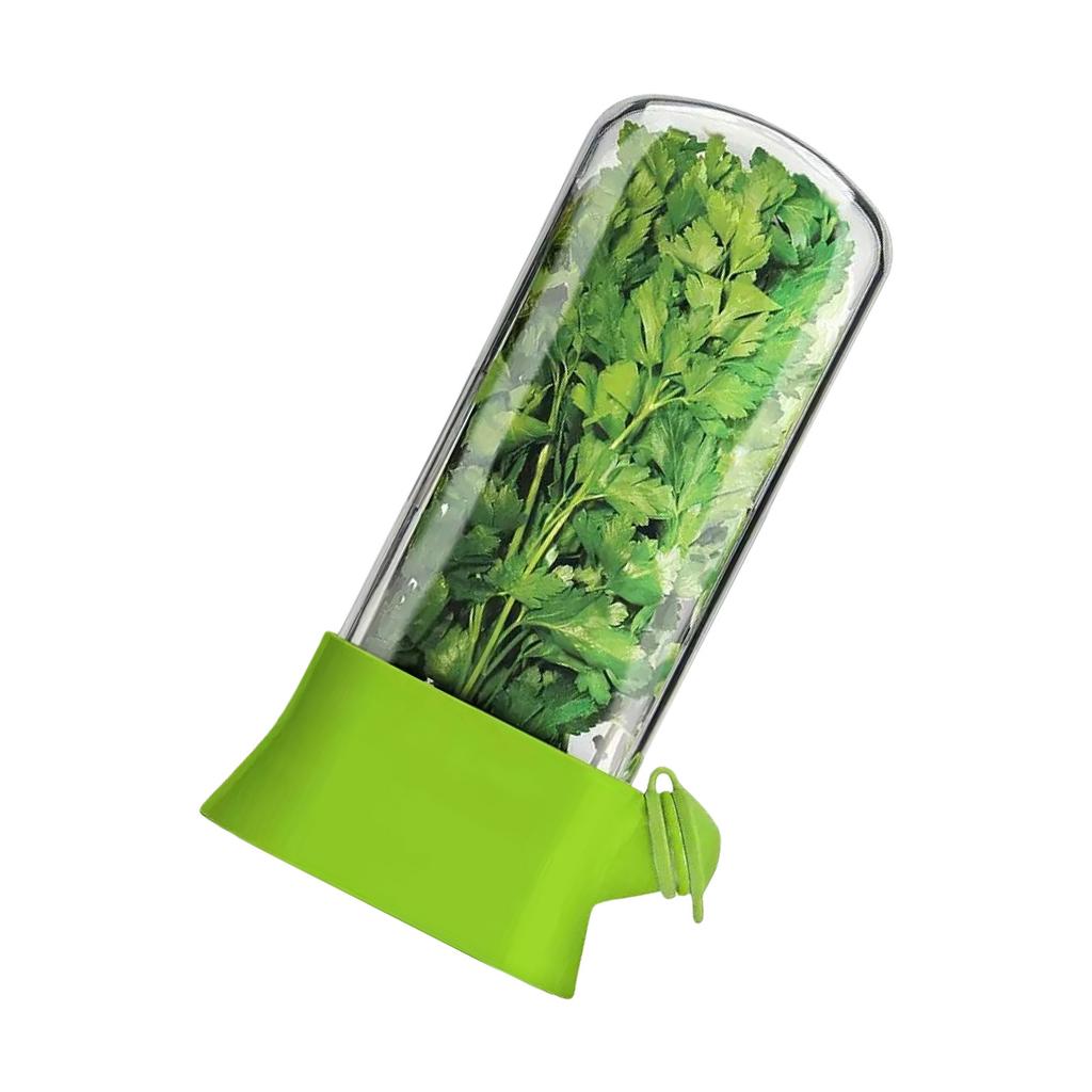 Herb Preserver Extenders Maintains Freshnesses 2 3 Interval Visible Lid Ventilated Bottom Safe for Refrigerator Storage
