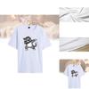 Cute And Fresh Style Unicorn Print T-shirt Cotton Short Sleeve Pullover For Women