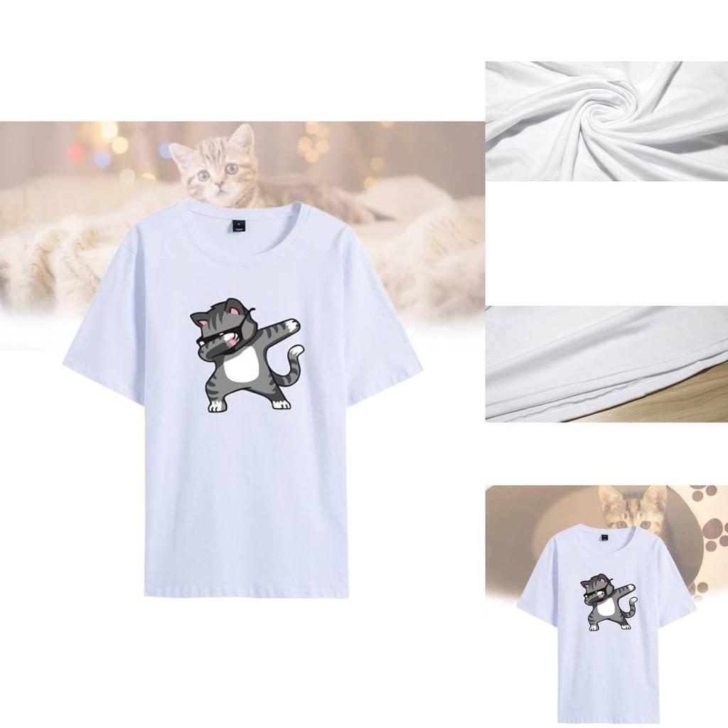 Cute And Fresh Style Unicorn Print T-shirt Cotton Short Sleeve Pullover For Women