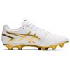 Asics Ds Light Series Round Toe Lace-Up Ag (Rubber Short Stud) Synthetic Leather Soccer Shoes Men Soccer Shoes White Platinum 1103A069-122