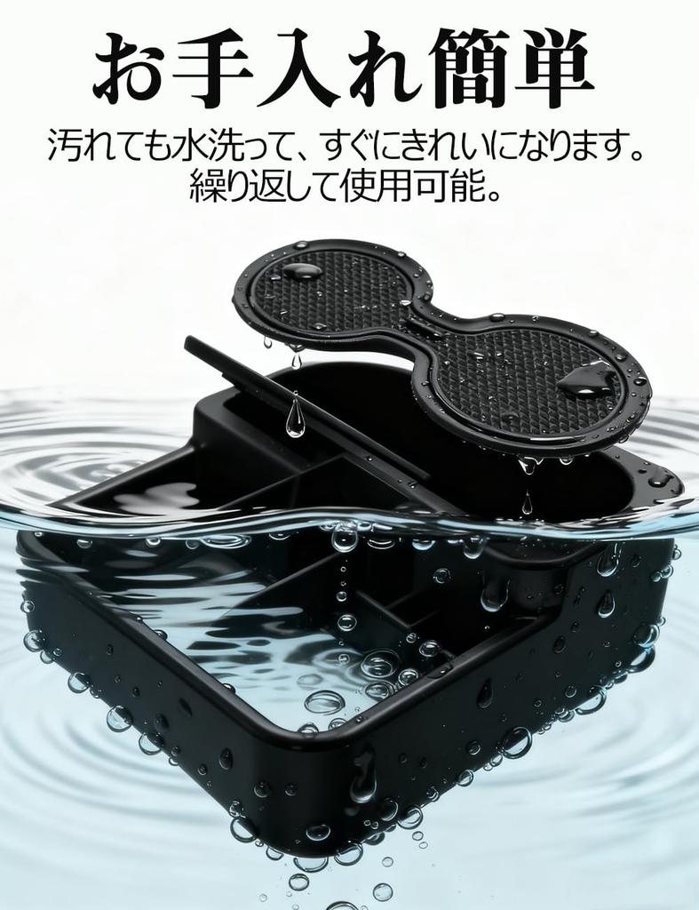 GeTor Jimny Console for Suzuki Jimny Manual Transmission Car Storage Box with Drink Holder and Small Item Organizer ABS Easy Interior Custom Parts