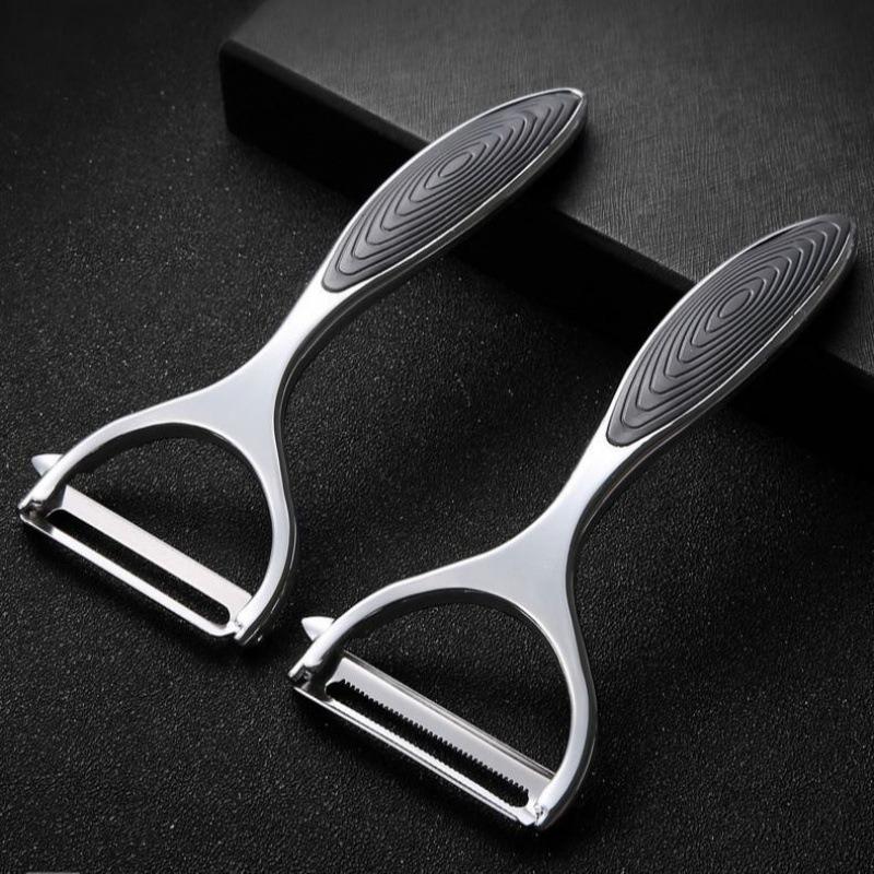 Stainless Steel Fruit Vegetable Tools Vegetable Peeler Potato Peeler Kitchen Accessories, Non-slip Handle SGGJ001