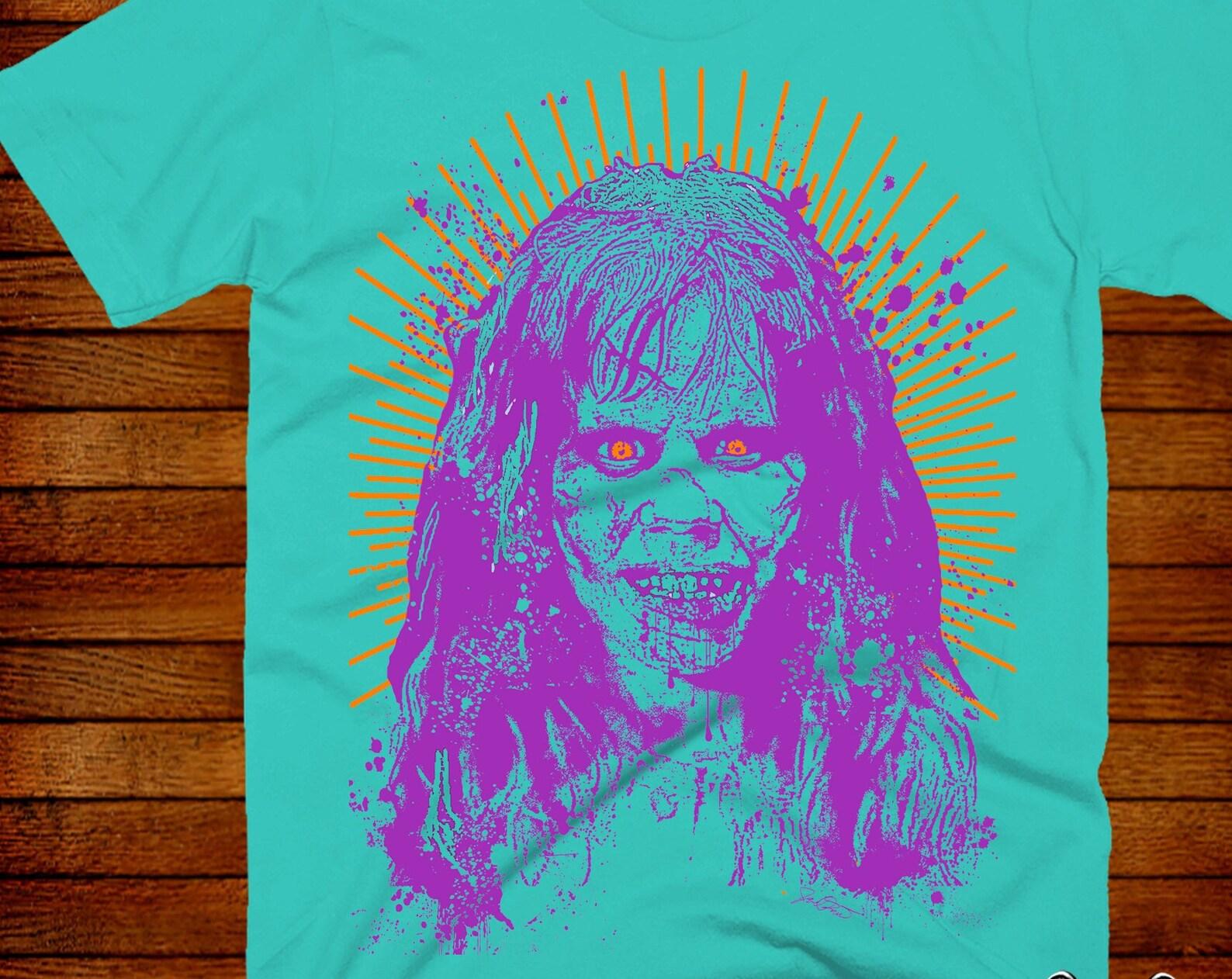 Exorcist Horror movie T shirt: Horror Candy Series pop-art by Jared Swart 2XL