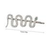 Fashion Hair Clip Snake Headpieces with Rhinestones And Alloy Designs Hair Accessories For Elegant Hairstyles