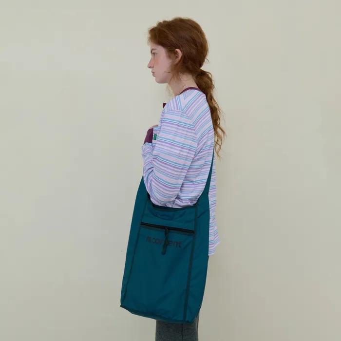 254. Lining Nylon Bag _ Deep Green
