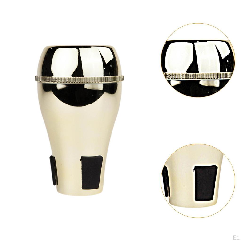 Trombone Straight Mute BB Practice Easy To Install Sound Weaken for Musician