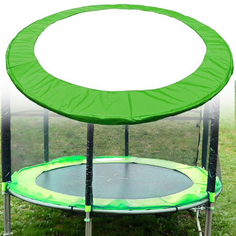 Mata ochronna na trampolinę 10/8/6 stóp Podkładka bezpieczeństwa na trampolinę Wodoodporna osłona ochronna sprężyn okrągła Akcesoria do trampoliny