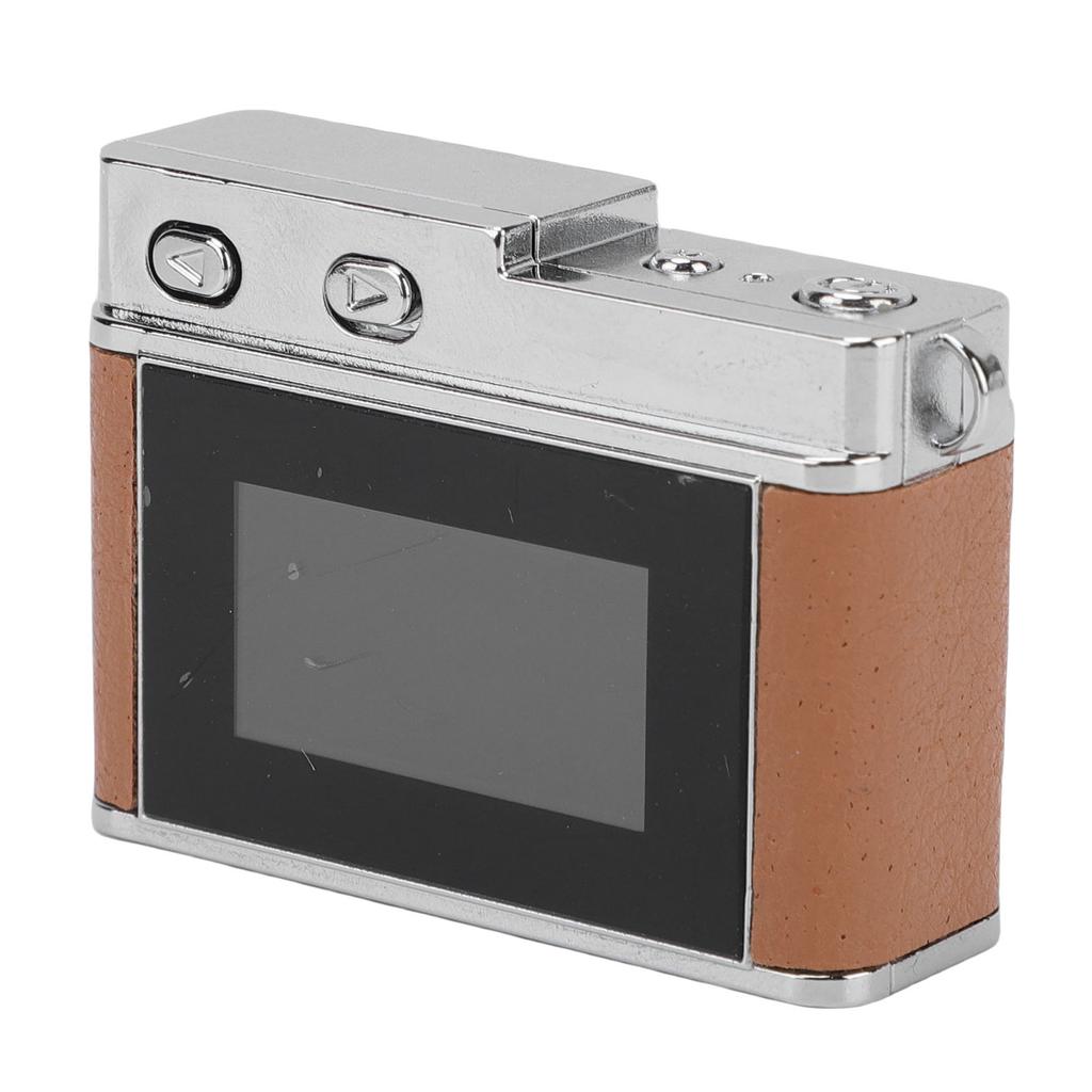 Keychain Camera 1080P Wide Angle Lens Type C Vintage Compact Camera with Color Screen for Campus Life Records Festival Celebrations