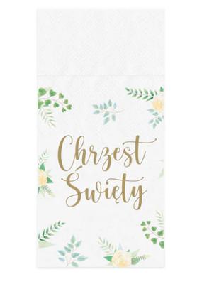 Cutlery Napkin Pockets for Holy Baptism 16 Pcs. | 127858