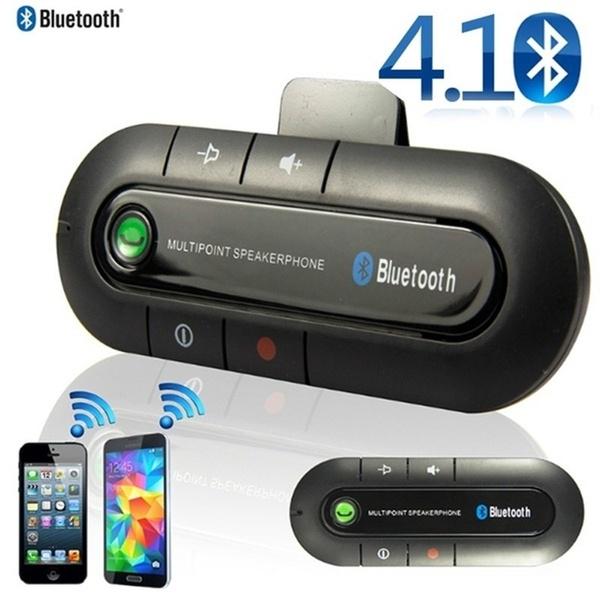 Car Bluetooth 4.1 Handsfree Phone Music Player Car Kit at