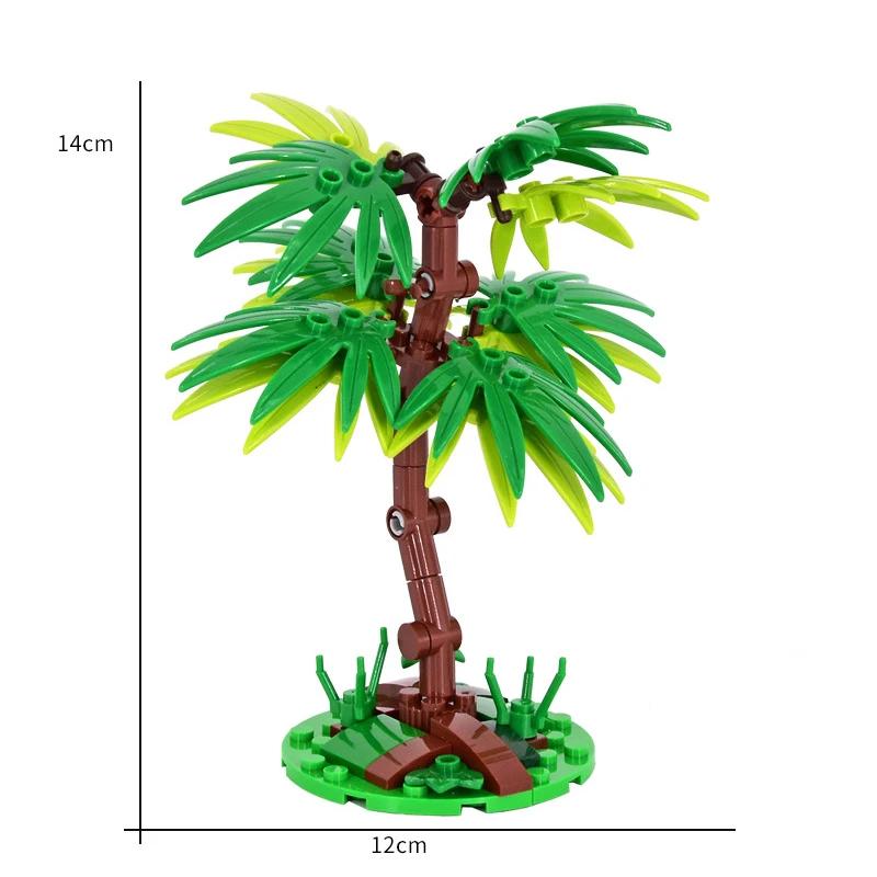 MOC Creative Expert Ideas City Plant Tree Arbor Forest Model Building Blocks DIY Assemble Bricks Toys for Children gifts