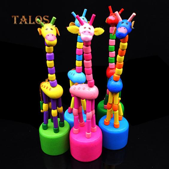 

Детские деревянные красочные стоячие качалки, танцы, жираф, подарок, интеллектуальные игрушки, игрушки для всех возрастов