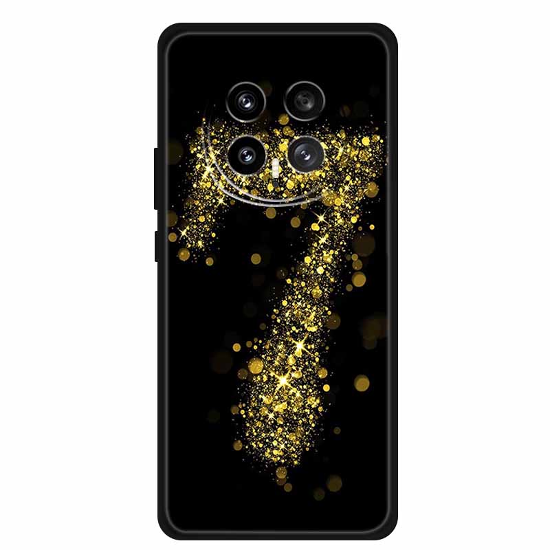 Mobile Phone Protective Case For Honor Magic8 5G Floral Painted Soft Black Silicone Back Cover For Honor Magic 8 2025 Case Funda
