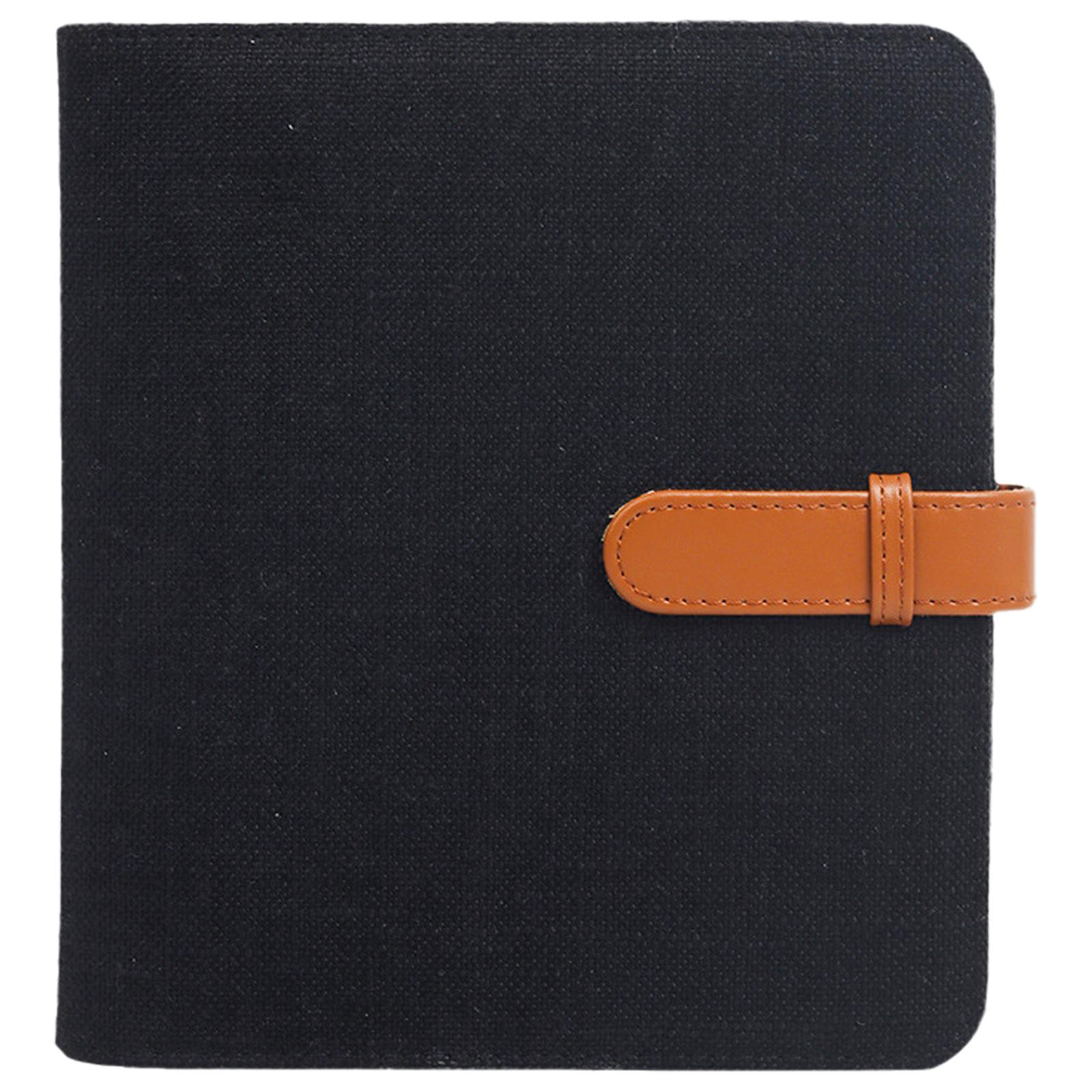 Креативный фотоальбом 3 дюйма с вставными кармашками, удобный альбом для фотографий 3 дюйма с 288 слотами, фотоальбом чёрный