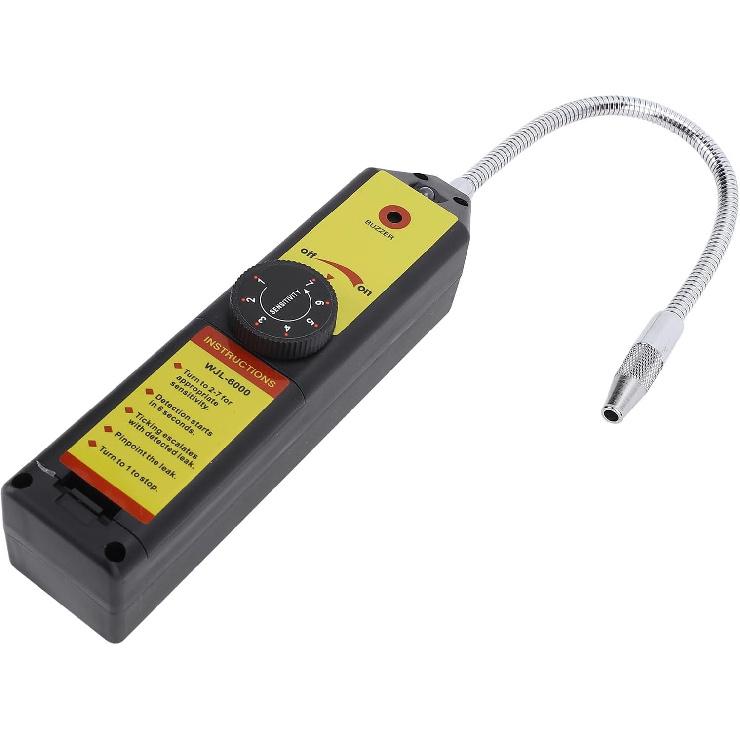HVAC Refrigerant Leak Detector Sensitive Gas Leakage Tester for Air Condition R22 R410A R134A (Without LED Light)