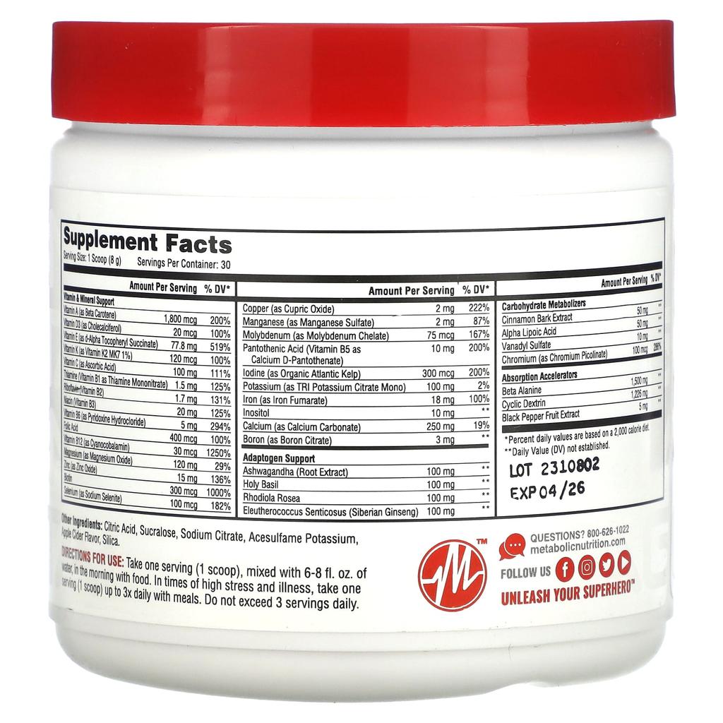 Vitagen, Apple Cider, 240G(8.47Oz)