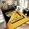 Al‑Ittihad FC A rug suitable for office chair areas living rooms and computer desks perfect for home offices and an ideal holiday gift