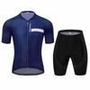 Unisex Cycling Jersey Shorts Set Road Bike Outdoor Riding Breathable Quick-Dry Performance Wear